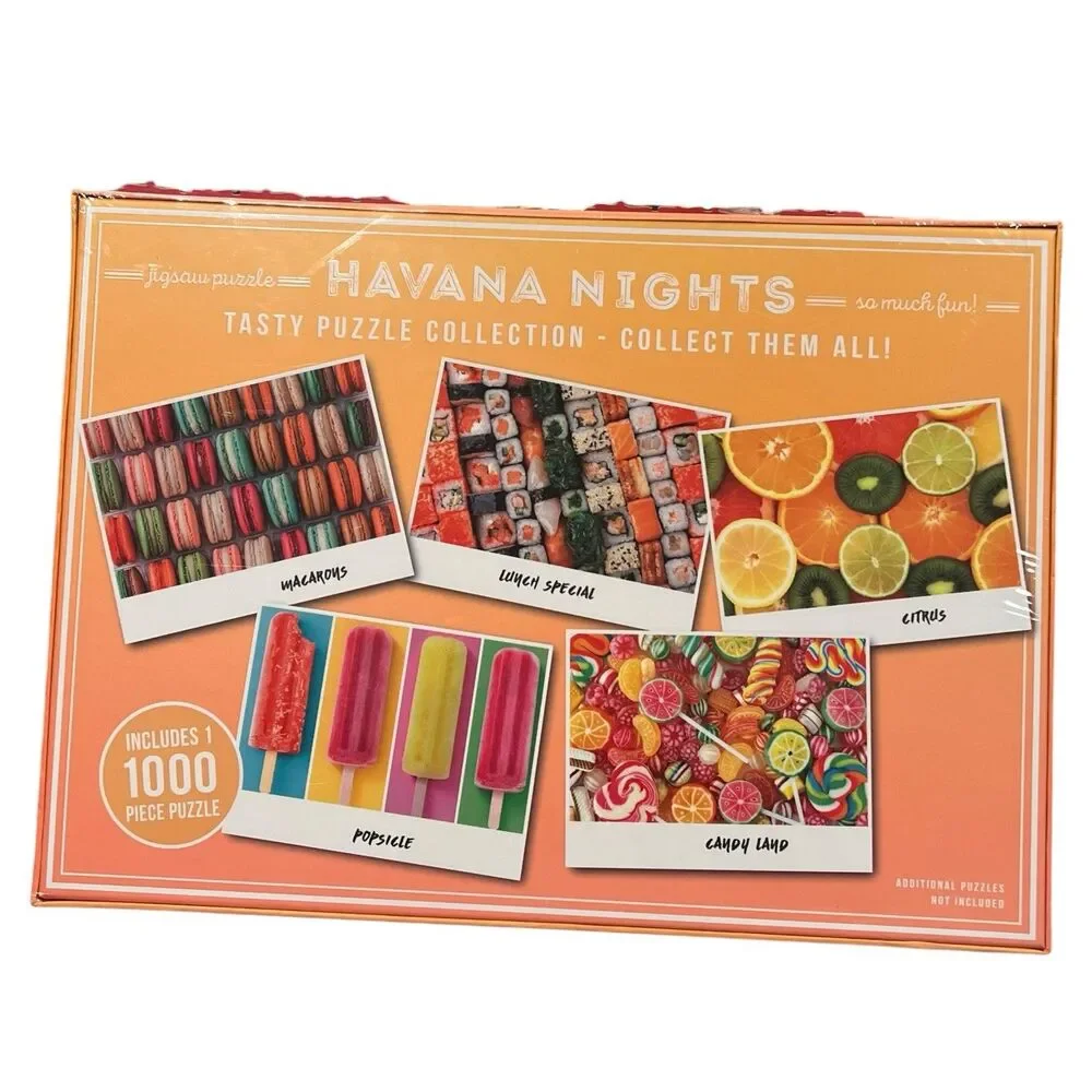 Havana Nights Popsicles Jigsaw‎ Puzzle 1000 Piece Tasty Colorful Summer Art